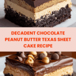 Chocolate Peanut Butter Texas Sheet Cake Recipe