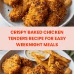 Crispy Baked Chicken Tenders Recipe