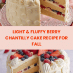 BERRY CHANTILLY CAKE RECIPE