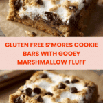 Gluten Free S'mores Cookie Bars Recipe