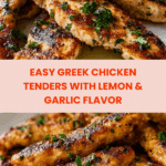 Greek Chicken Tenders Recipe