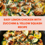 Healthy Chicken Breast with Zucchini and Squash Recipe