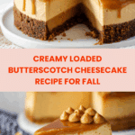 Loaded Butterscotch Cheesecake Recipe