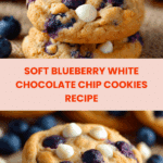 Blueberry White Chocolate Chip Cookies - Alrightwithme Recipe