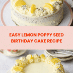 Easy Lemon Birthday Cake Recipe