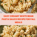 Creamy White Bean Pasta Sauce Recipe