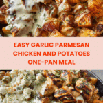 Garlic Parmesan Chicken and Potatoes (One-Pan Dinner) Recipe