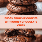 Fudgy Brownie Cookies Recipe