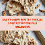Peanut Butter Pretzel Bark Recipe
