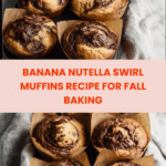 Banana Nutella MuffinsIngredients Recipe
