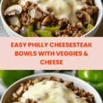 Philly Cheesesteak Bowls – Easy Low-Carb Dinner Idea Recipe