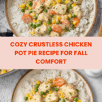 Crustless Chicken Pot Pie Recipe