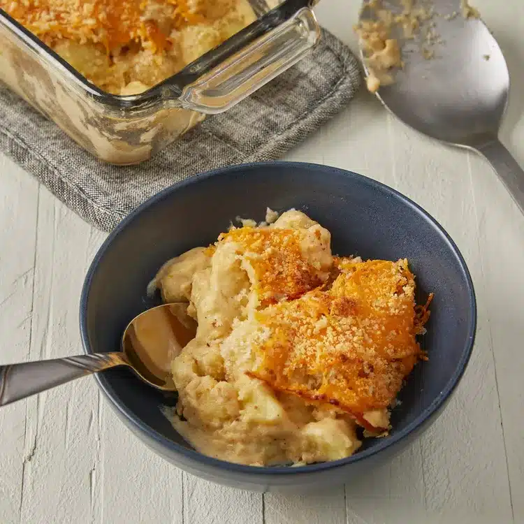 Tasty Baked Gnocchi Mac and Cheese Recipe