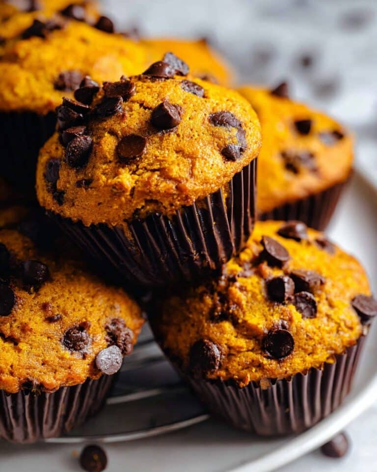 Pumpkin Chocolate Muffins Recipe