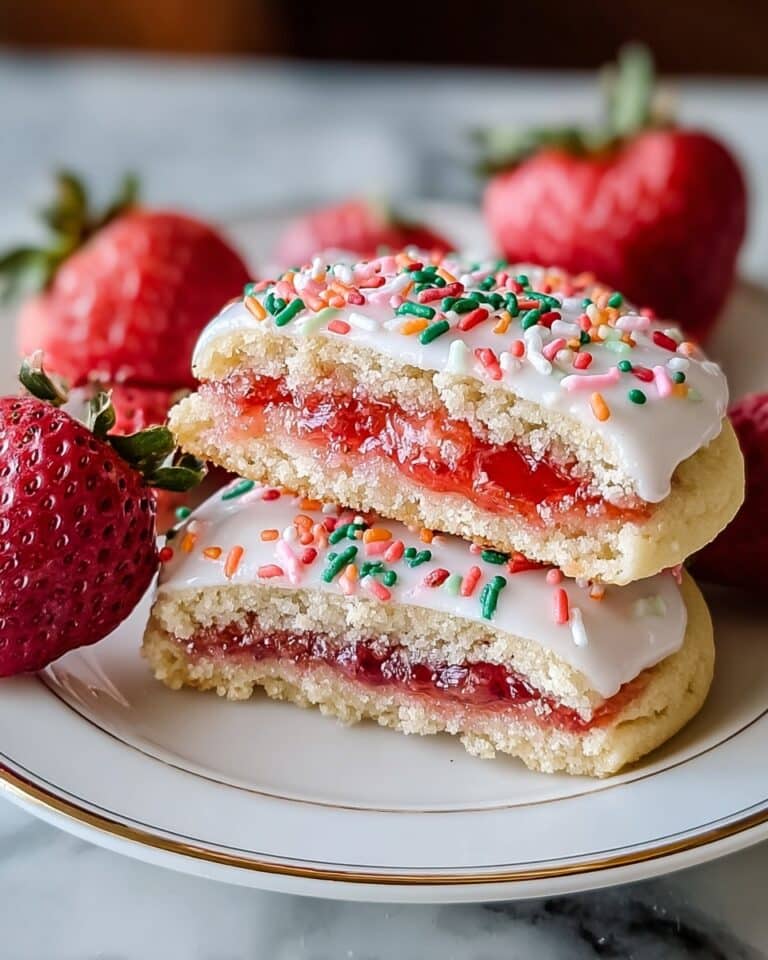 Strawberry Pop Tart Sugar Cookies Recipe