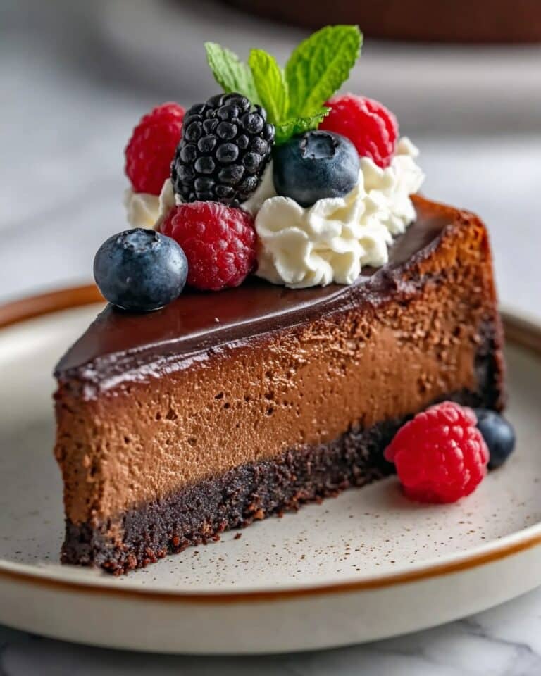 Chocolate San Sebastian Cheesecake That Melts in Your Mouth Recipe