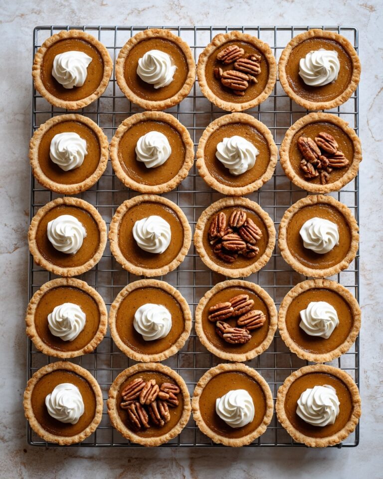 Mini Pumpkin Pies Recipe