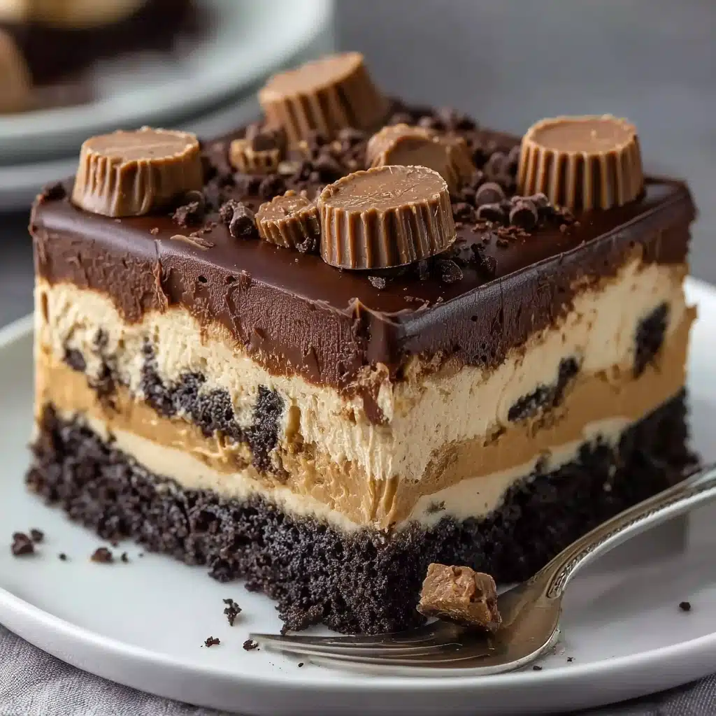 Reese’s Peanut Butter Earthquake Cake Recipe - Recipe Image