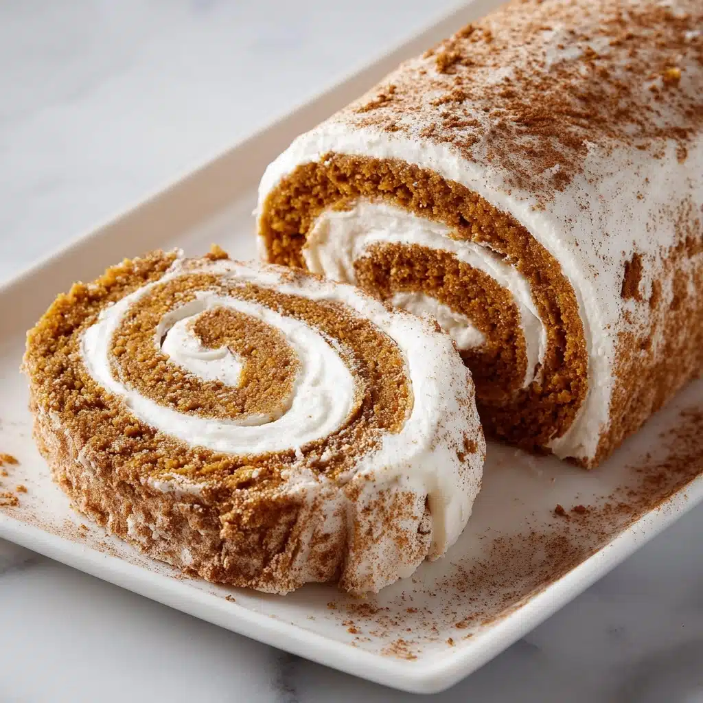 Quick Ginger Bread Yule Log Cake Recipe - Recipe Image