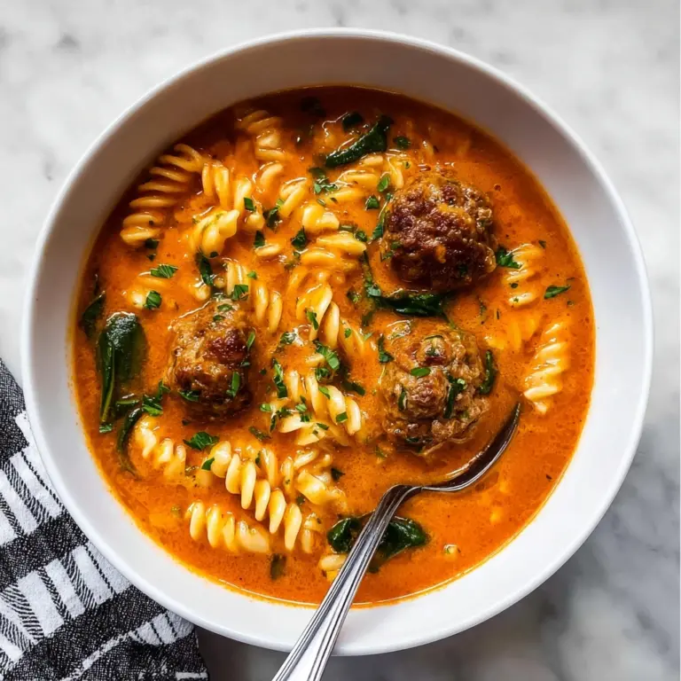 Meatball Soup Recipe