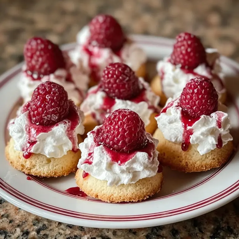 Raspberry Cream Cheese Bites Recipe