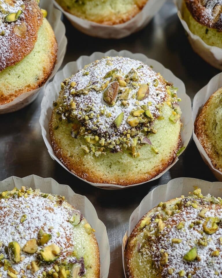 Easy Bakery-Style Pistachio Muffins Recipe