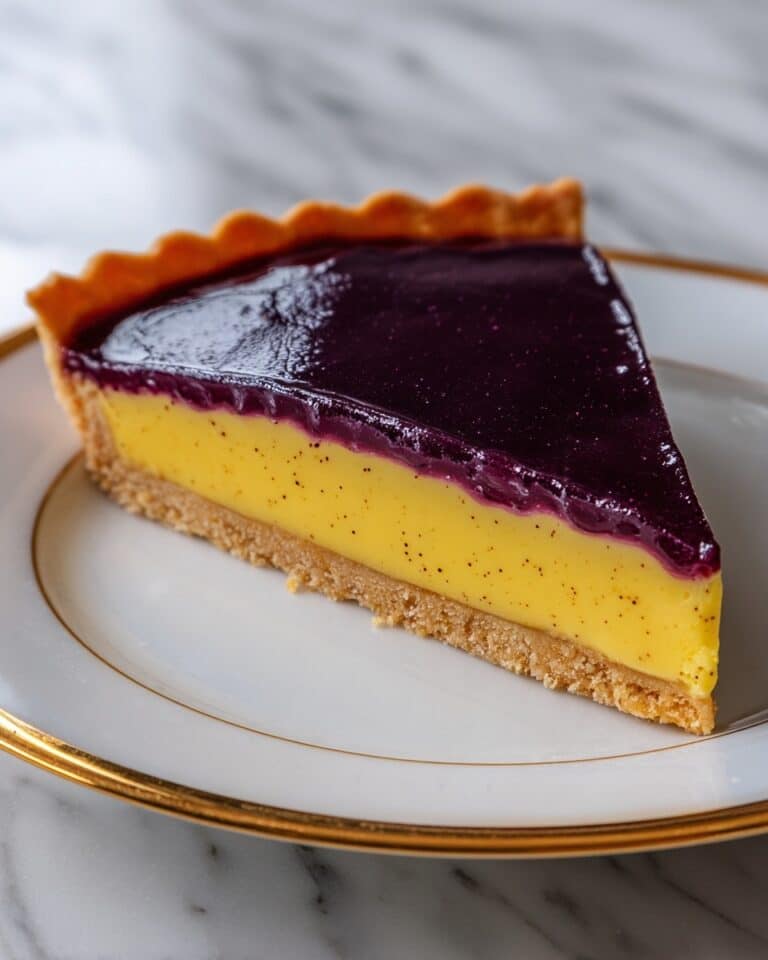 Blueberry–Lemon Curd Tart Recipe