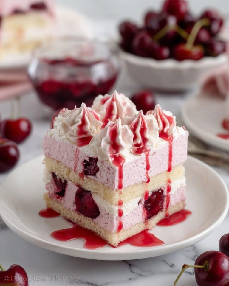 Cherry Amaretto Tiramisu Recipe