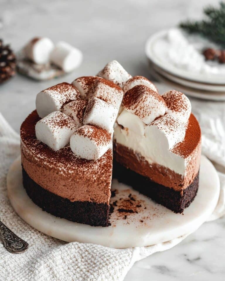 Hot Chocolate Cheesecake Recipe