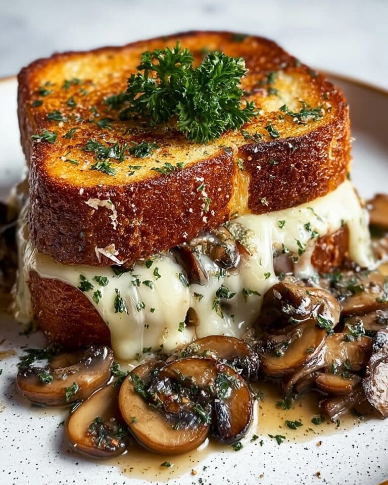 Swiss Mushroom Melt Sandwich Recipe