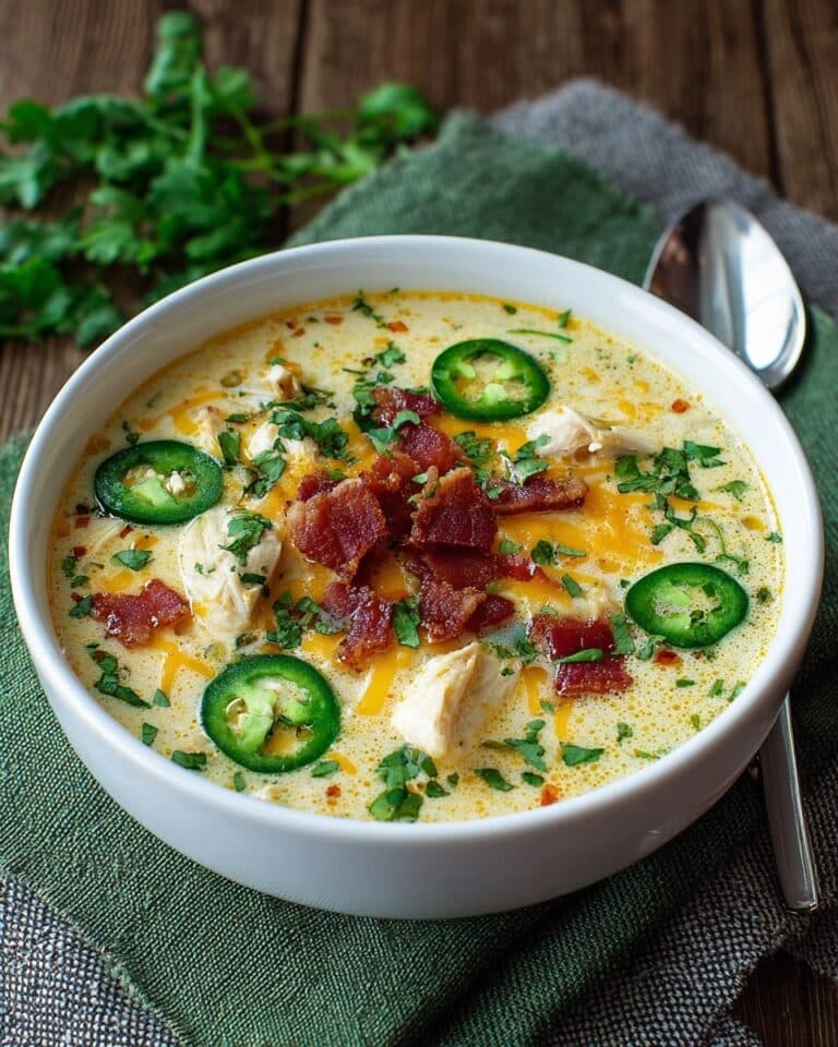 Spicy Jalapeño Popper Chicken Soup Recipe