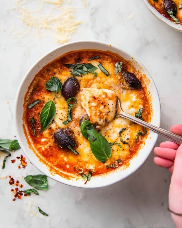 Cottage Cheese Pizza Bowls Recipe