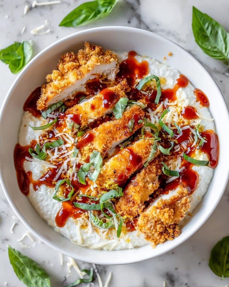 Chicken Parm Cottage Cheese Bowl Recipe