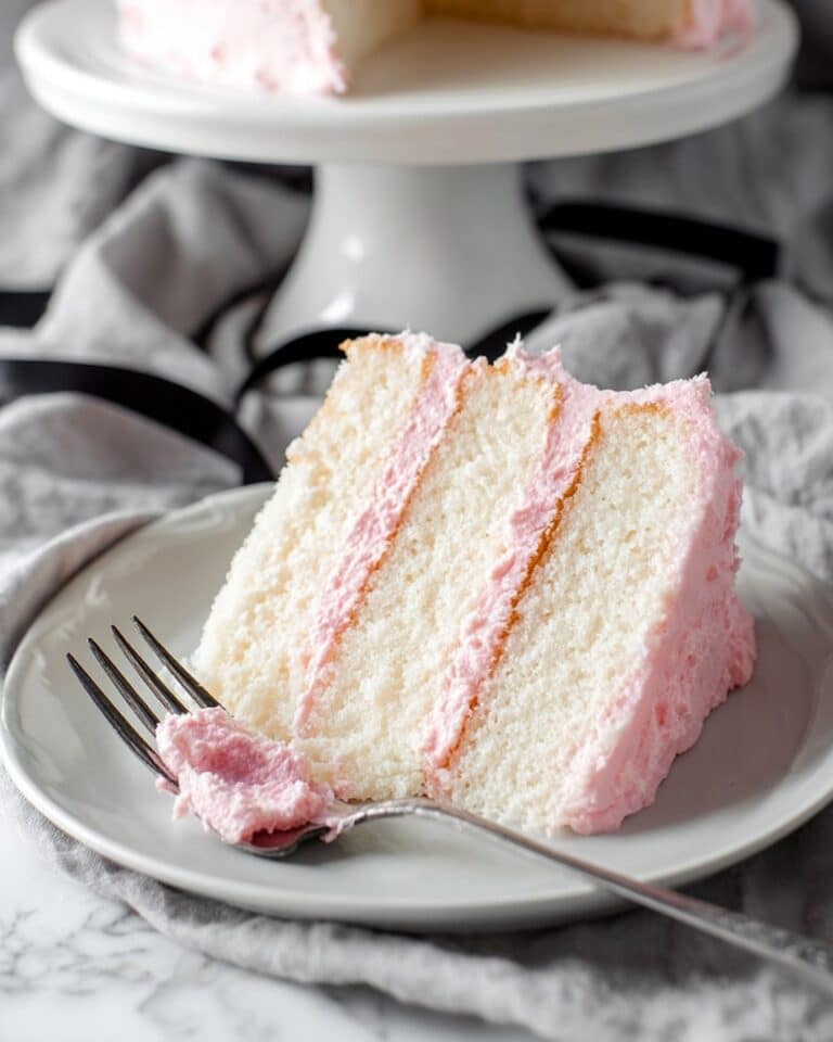 White Almond Cake Recipe