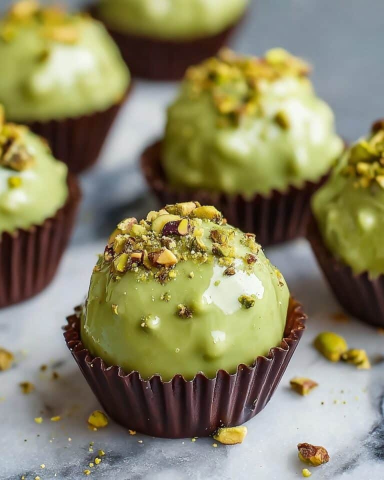 Pistachio Ferrero Rocher Brownies Recipe