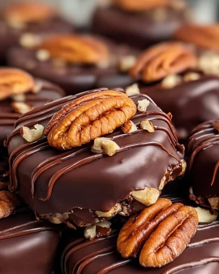 Chocolate Pecan Turtle Clusters Recipe