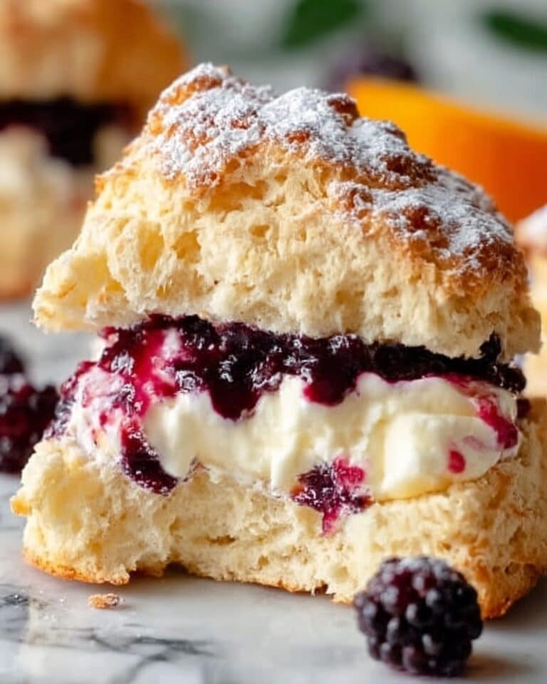 Cranberry Orange Sour Cream Scones Recipe