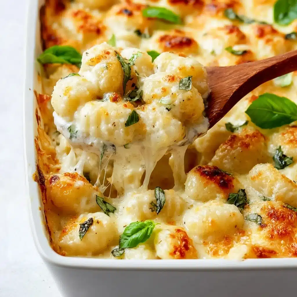 Tasty Baked Gnocchi Mac and Cheese Recipe - Recipe Image