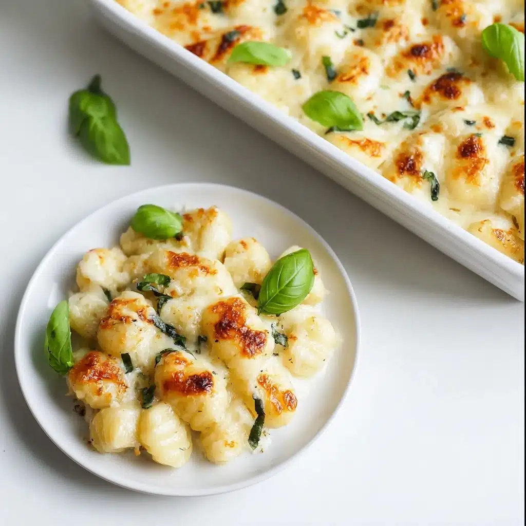 Tasty Baked Gnocchi Mac and Cheese Recipe - Recipe Image