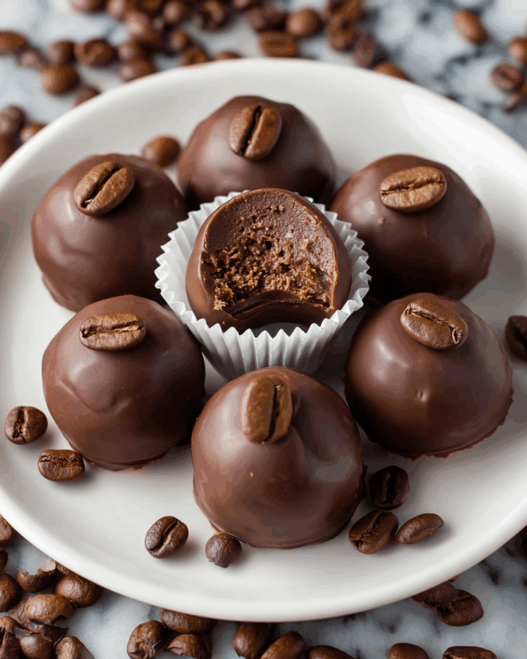 5-Ingredient Espresso Chocolate Truffles Recipe