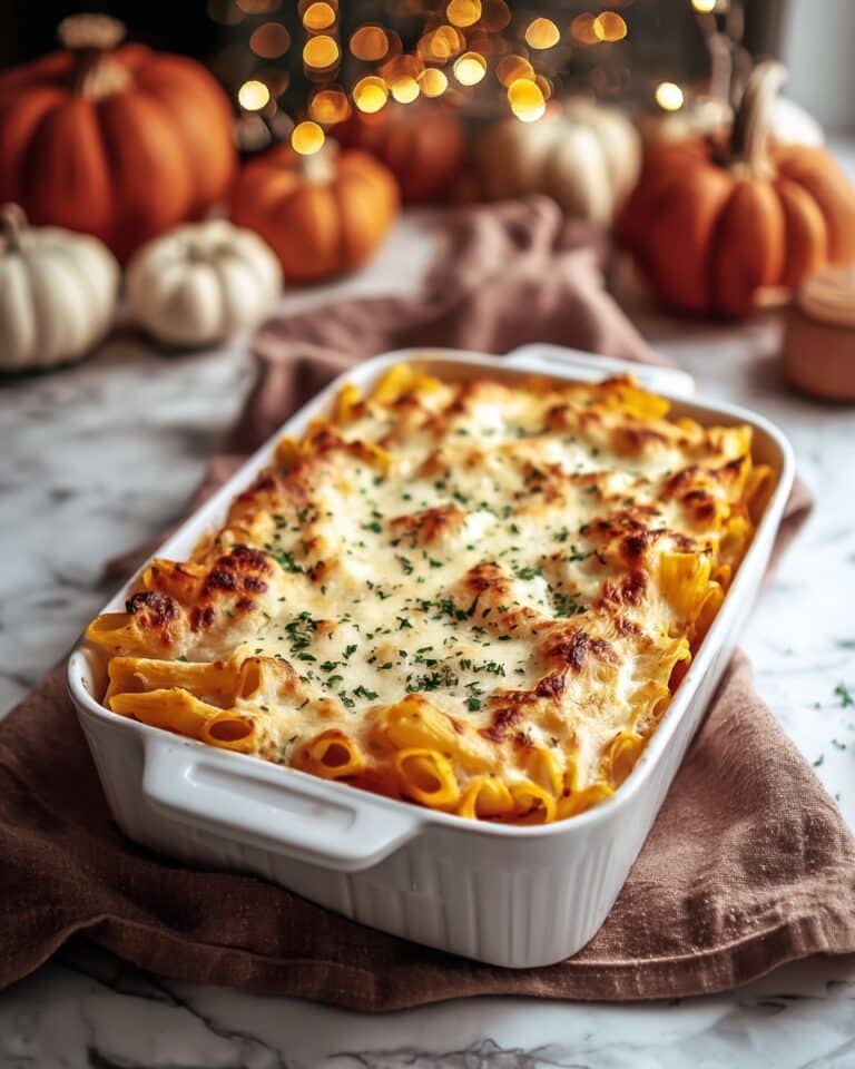 Pumpkin Pasta Bake Recipe