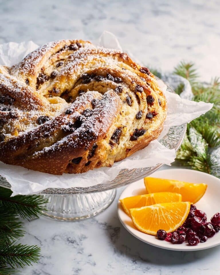 Couronne with Cranberries and Pecans Recipe