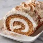 Quick Ginger Bread Yule Log Cake Recipe