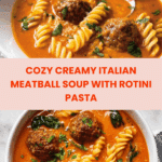 Creamy Italian Meatball Soup Recipe