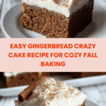 Gingerbread Crazy Cake Recipe
