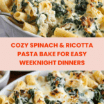 Spinach & Ricotta Pasta Bake Recipe
