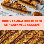 Samoas Cookie Caramel Coconut Bars Recipe