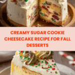 Sugar Cookie Cheesecake Recipe