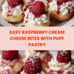 Raspberry Cream Cheese Bites Recipe