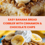Comforting Banana Bread Cobbler Recipe